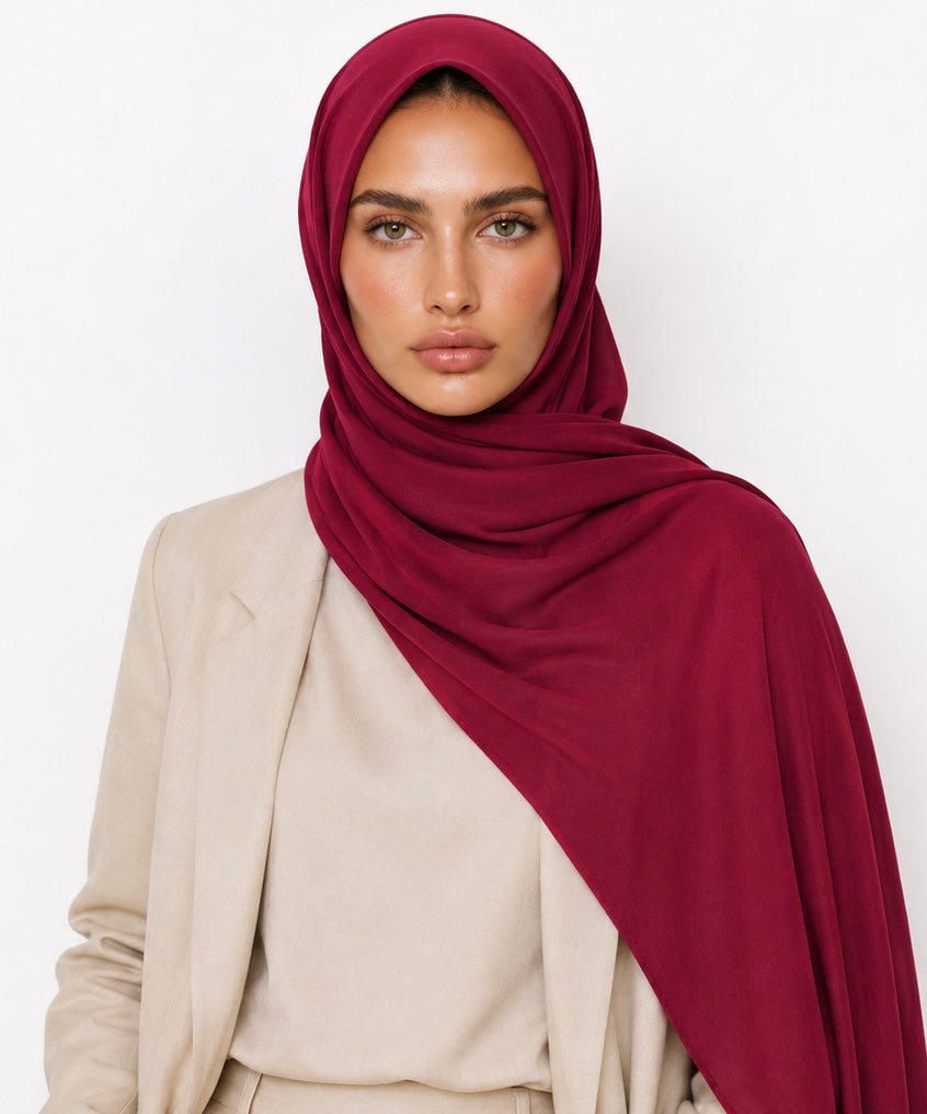 Jersey Liquid - Velvet Red