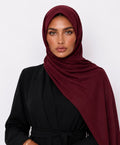 Jersey Liquid - Burgundy